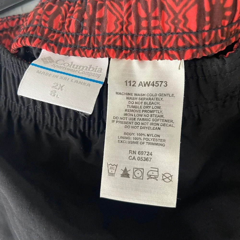 Columbia Men's  XXL‎ Black Swim Outdoor Shorts